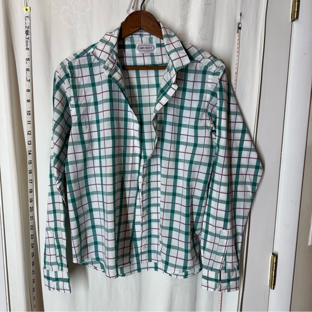 Vintage Mr. Witt Women's Plaid Button Down